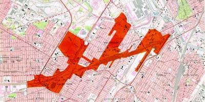 Карта Дэтройта саляная шахта